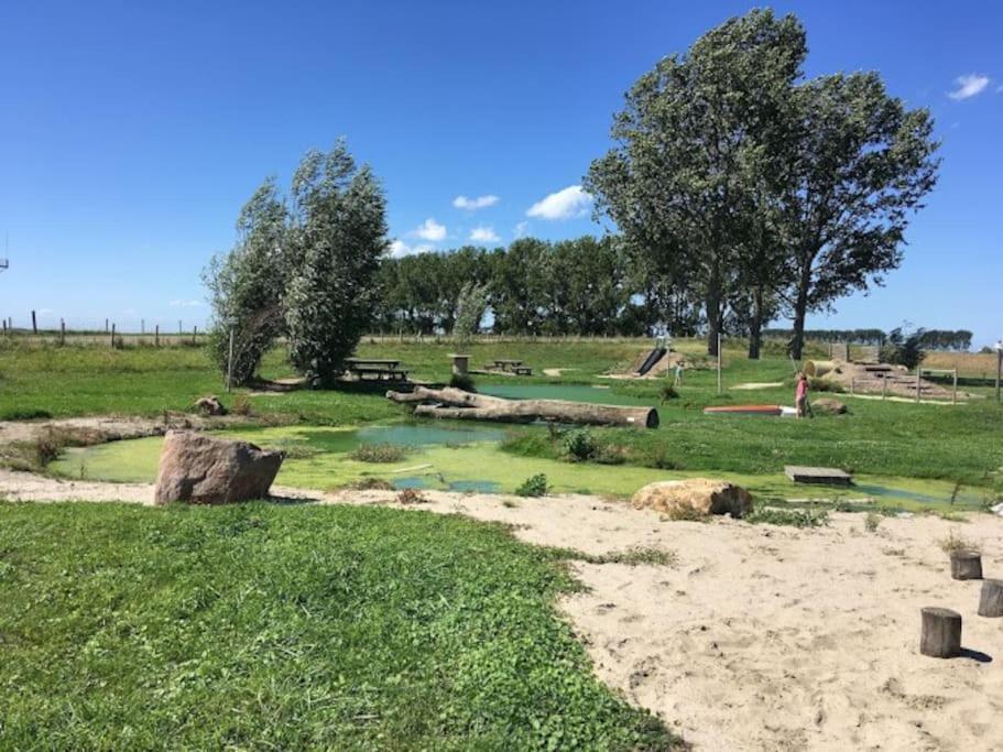 Family Wellness Lodge 4 Personen Zuid-Holland! Ooltgensplaat Екстер'єр фото